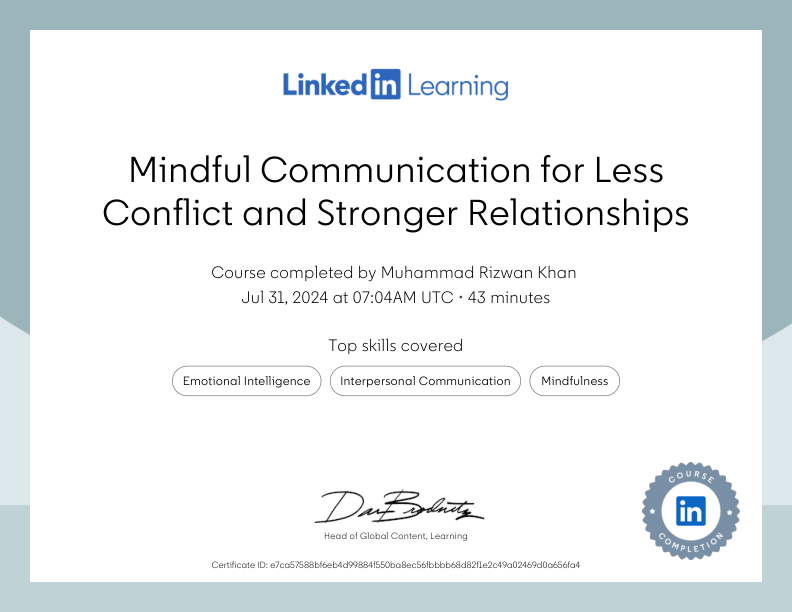 LinkedIn Learning Certificate (9)